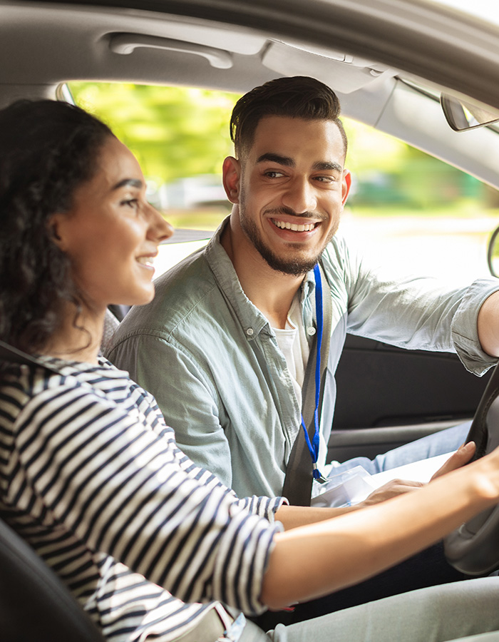 Driving school in Royal wharf,