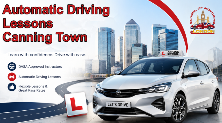 Automatic Driving Lessons Canning Town