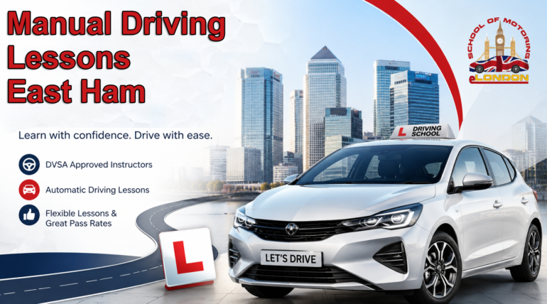 Manual Driving Lessons East Ham