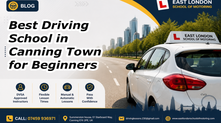 Best Driving School in Canning Town for Beginner