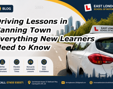 Driving Lesson in Canning Town Everything New Learner Need to Know