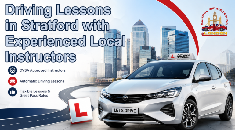 Driving Lessons in Stratford with Experience Local Instructor