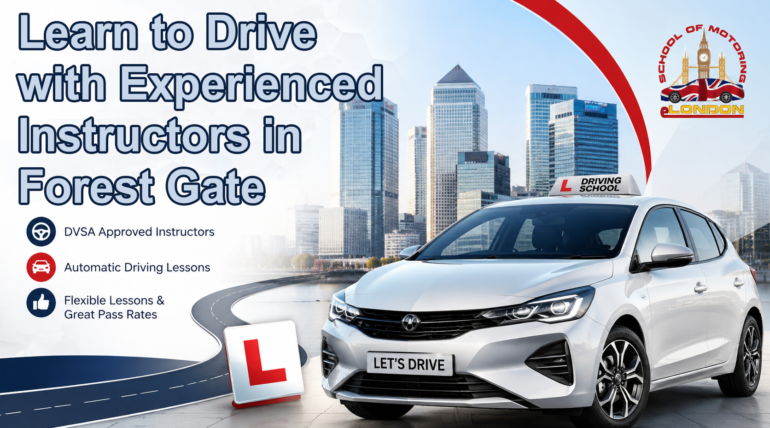 Learn to Drive with Experience Instructor in Forest Gate