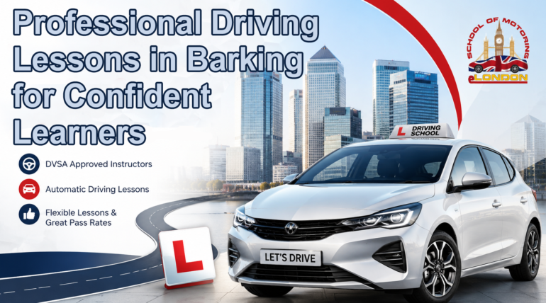 Professional Driving Lessons in Barking for Confident Learner